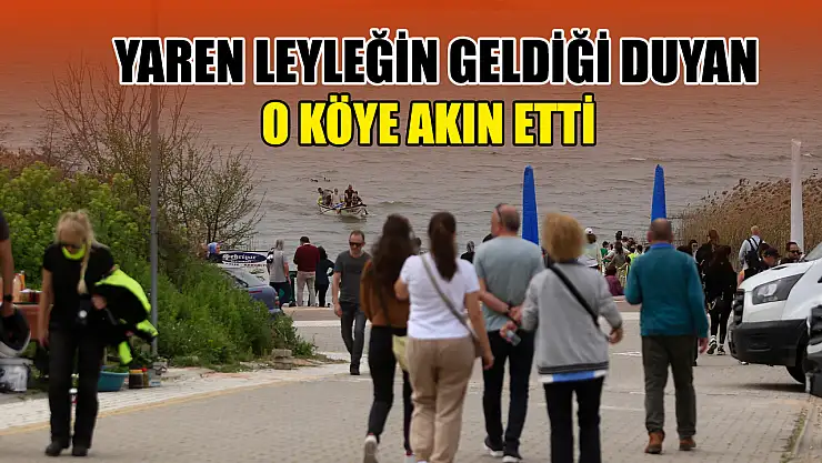 Yaren leyleğin geldiği duyan, o köye akın etti