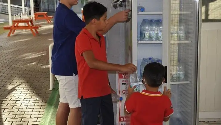 Yaşları küçük gönülleri büyük çocuklar