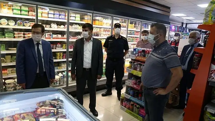 Yatağan'da Covid-19 denetimleri sürüyor