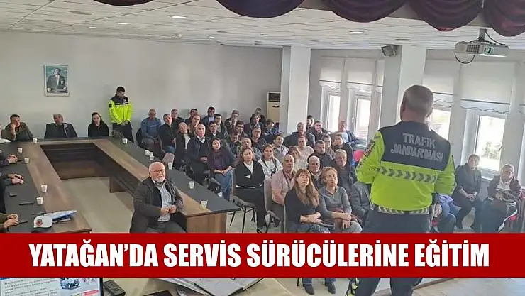 Yatağan'da servis sürücülerine eğitim