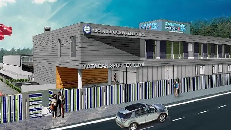 Yatağan Yüzme Havuzunda Çalışmalar Devam Ediyor