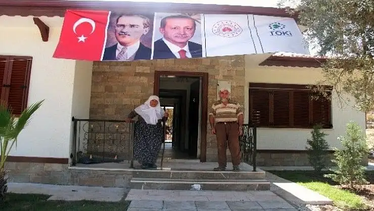 Yeni evlerine kavuşuyorlar