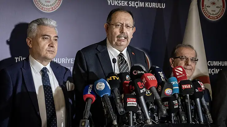 YSK Başkanı Yener: 'Şu ana kadar yüzde 25 oranında veri akışı olmuştur'