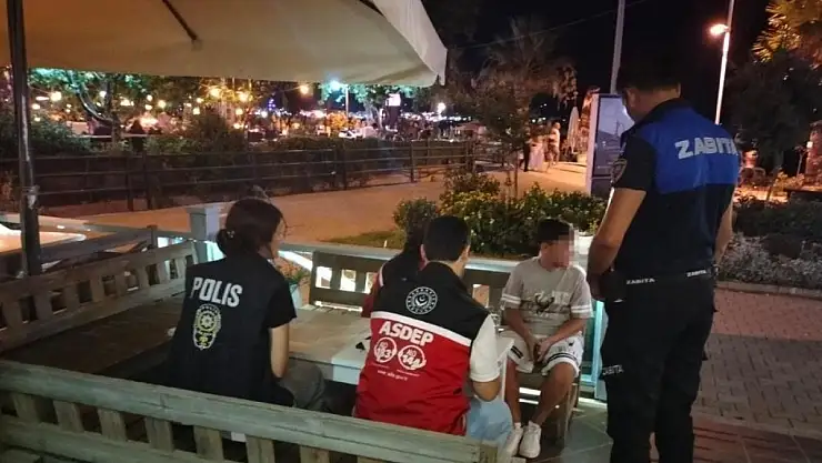 Zabıta sokakta çalıştırılan çocuklara yönelik denetim yaptı