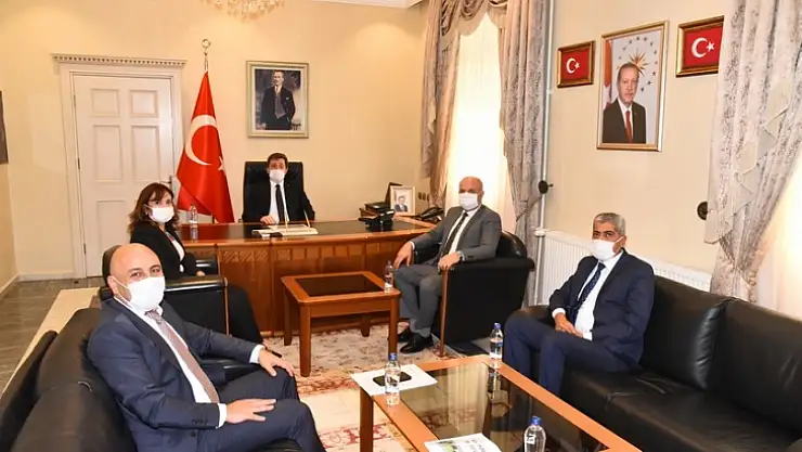 Ziraat Bankası'ndan Vali Orhan Tavlı'ya Ziyaret
