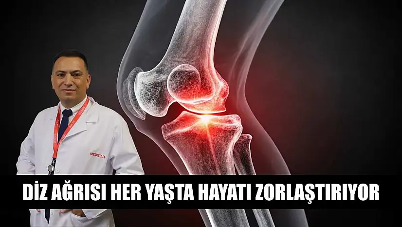 Diz ağrısı her yaşta hayatı zorlaştırıyor