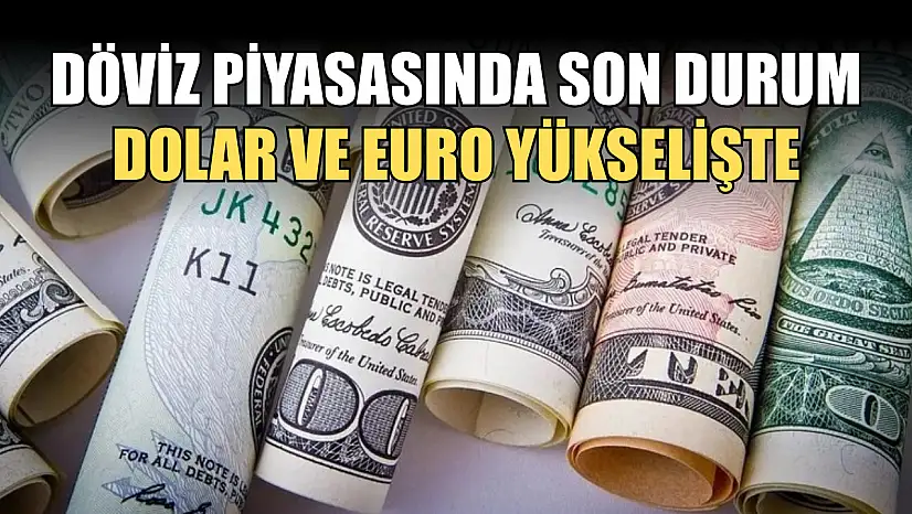 Döviz piyasasında son durum: Dolar ve euro yükselişte