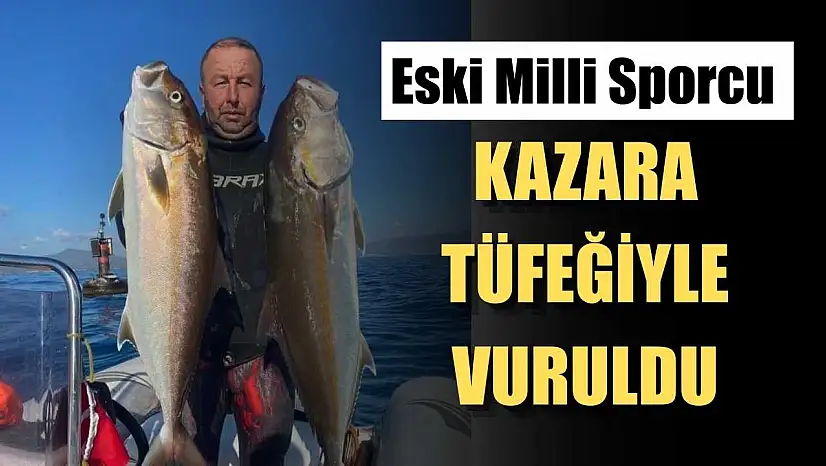Eski milli sporcu kazara tüfeğiyle vuruldu