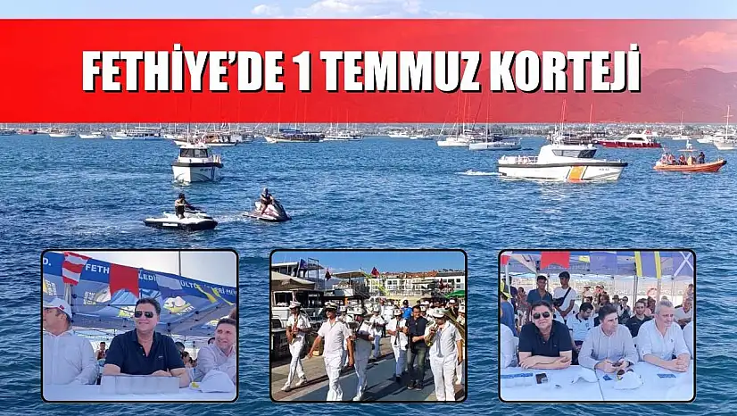 Fethiye'de 1 Temmuz korteji