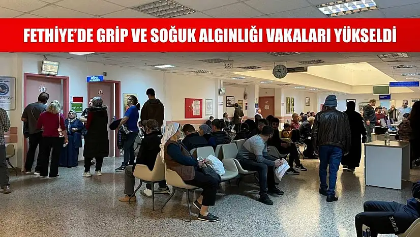 Fethiye'de Grip ve Soğuk Algınlığı Vakaları Yükseldi