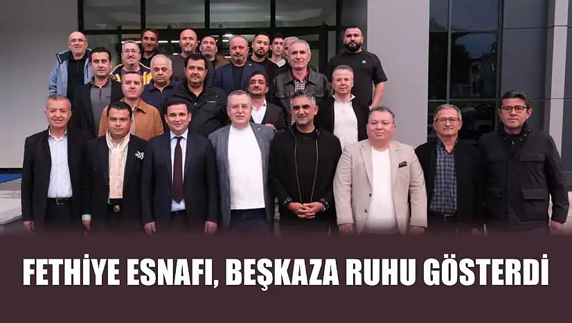 Fethiye Esnafı, Beşkaza Ruhu Gösterdi