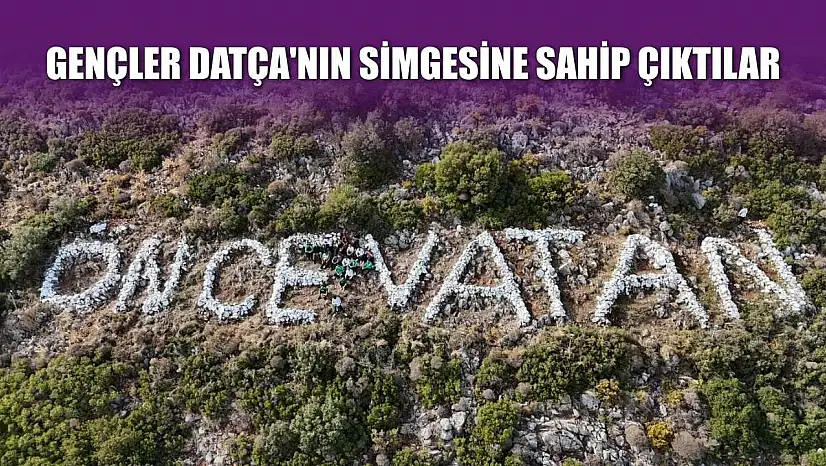 Gençler Datça'nın simgesine sahip çıktılar