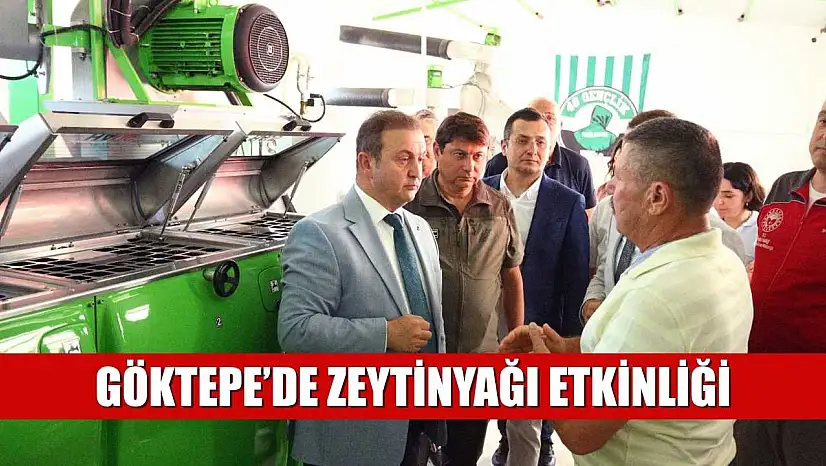 Göktepe'de Zeytinyağı etkinliği