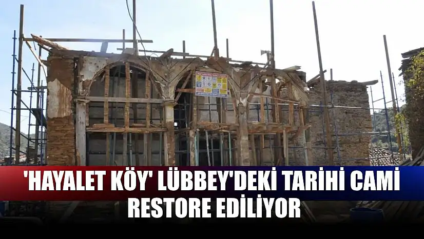 'Hayalet köy' Lübbey'deki tarihi cami restore ediliyor