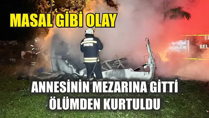 Masal gibi olay: Annesinin mezarına gitti ölümden kurtuldu