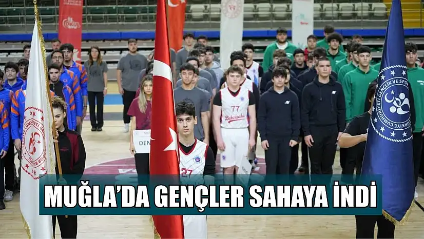 Muğla'da gençler sahaya indi