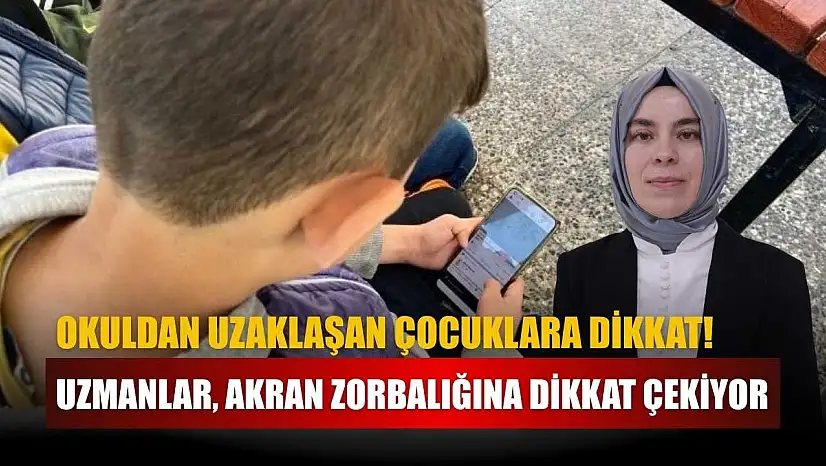 Okuldan uzaklaşan çocuklara dikkat!