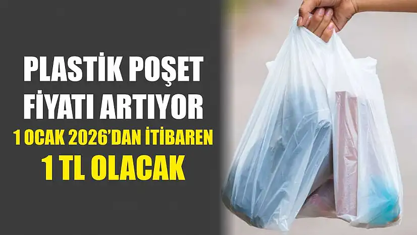 Plastik Poşet Fiyatı Artıyor: 1 Ocak 2026'dan İtibaren 1 TL Olacak