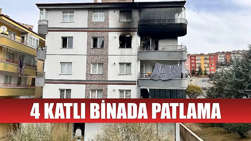 4 katlı binada patlama