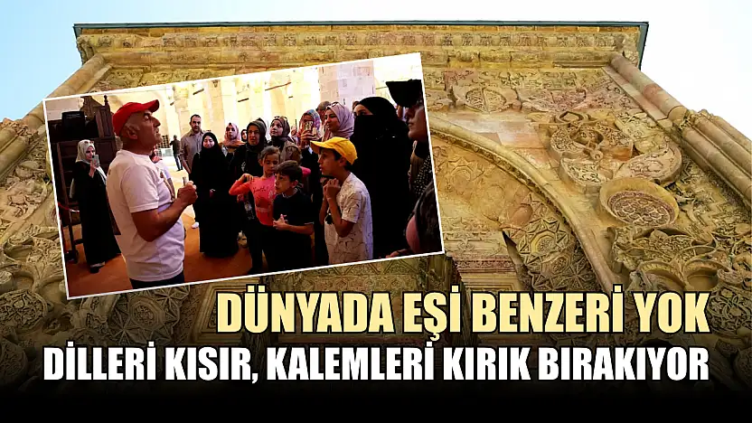 Dünyada eşi benzeri yok, dilleri kısır, kalemleri kırık bırakıyor