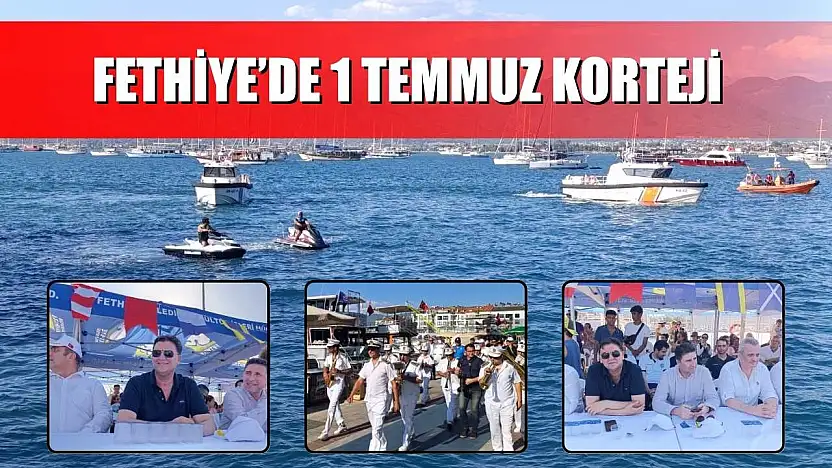 Fethiye'de 1 Temmuz korteji