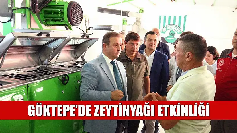 Göktepe'de Zeytinyağı etkinliği