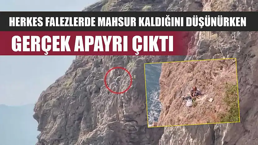 Herkes falezlerde mahsur kaldığını düşünürken gerçek apayrı çıktı