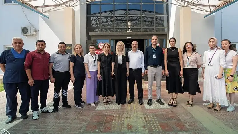 İl Sağlık Müdürü Dr. Eriş Başaran Akça'dan Fethiye Devlet Hastanesi'ne Ziyaret