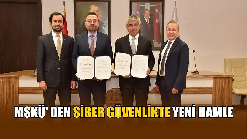 MSKÜ' den siber güvenlikte yeni hamle