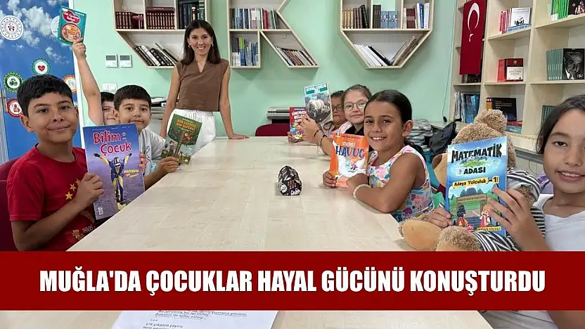 Muğla'da çocuklar hayal gücünü konuşturdu