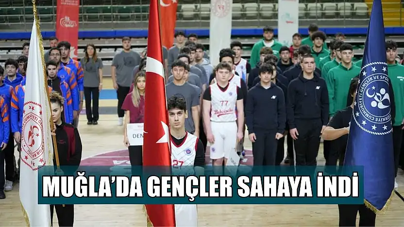 Muğla'da gençler sahaya indi