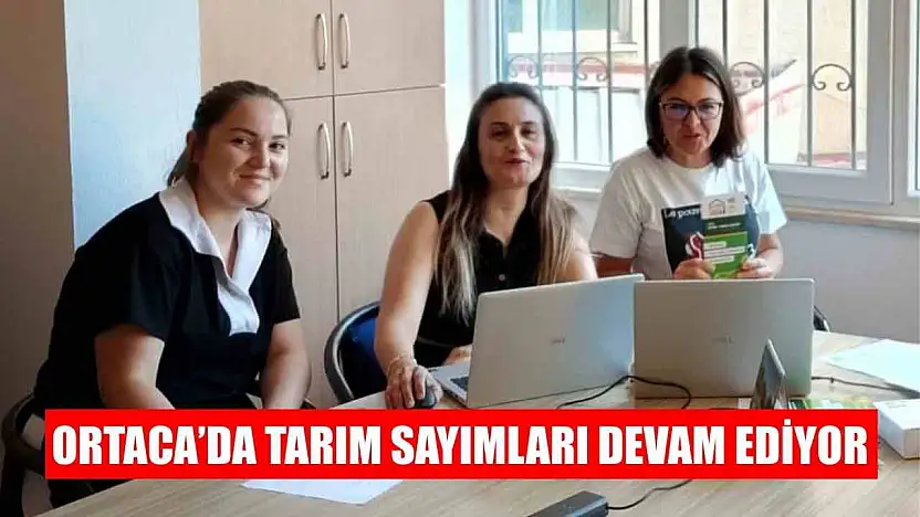 Ortaca'da tarım sayımları devam ediyor