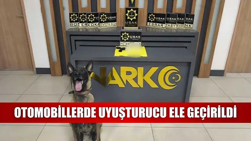 Otomobillerde uyuşturucu ele geçirildi