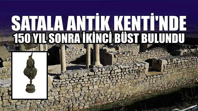 Satala Antik Kenti'nde 150 yıl sonra ikinci büst bulundu