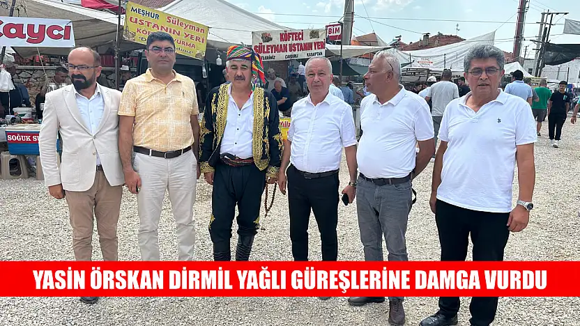 Yasin Örskan Dirmil Yağlı Güreşlerine Damga Vurdu