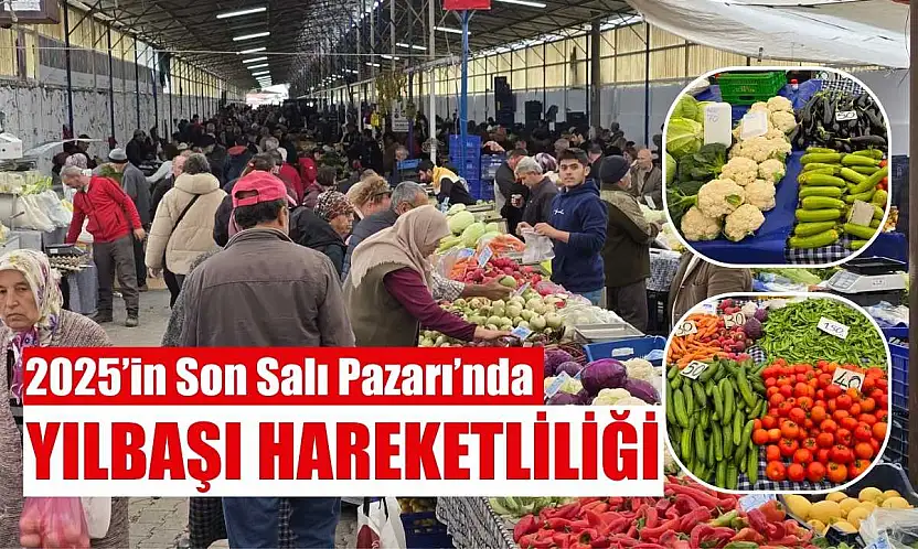 2025'in Son Salı Pazarı'nda yılbaşı hareketliliği