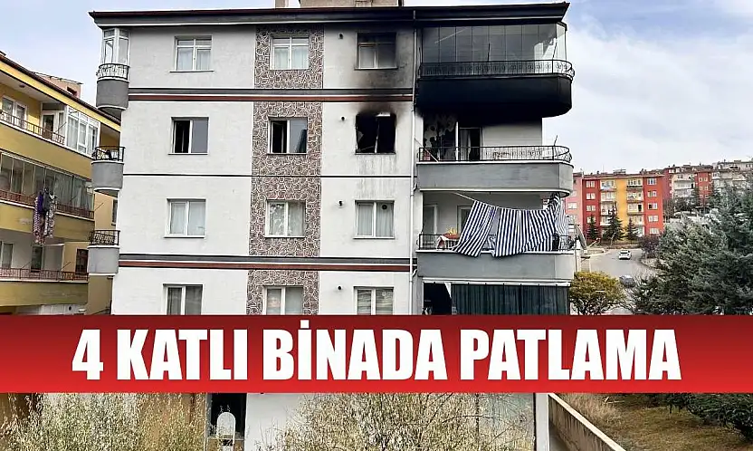 4 katlı binada patlama