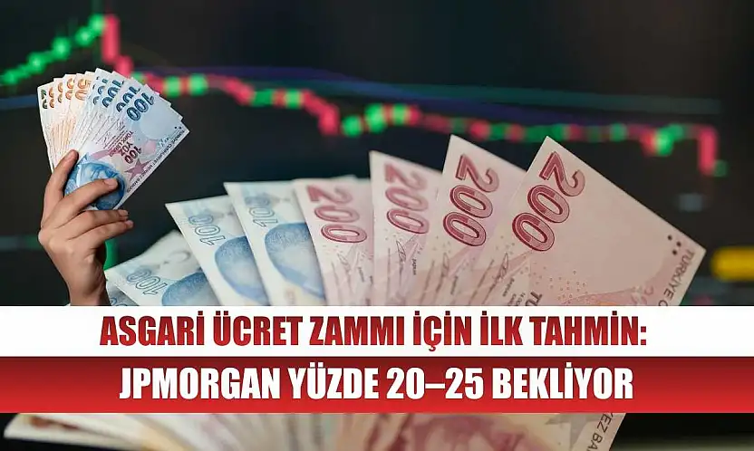 Asgari Ücret Zammı İçin İlk Tahmin: JPMorgan Yüzde 20–25 Bekliyor