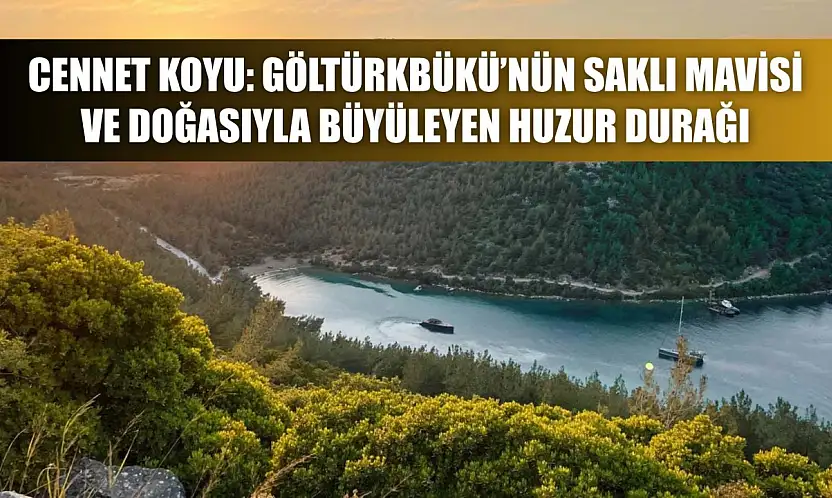 Cennet Koyu: Göltürkbükü'nün Saklı Mavisi ve Doğasıyla Büyüleyen Huzur Durağı