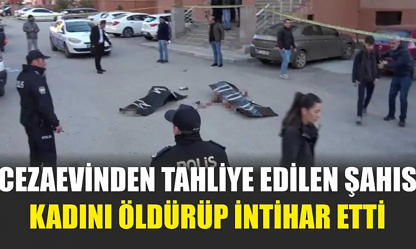 Cezaevinden Tahliye Edilen Şahıs, Kadını Öldürüp İntihar Etti