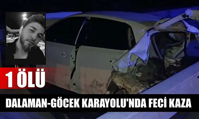 Dalaman-Göcek Karayolu'nda feci kaza: 1 ölü