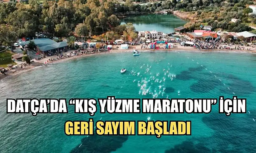 Datça'da 'Kış Yüzme Maratonu' için geri sayım başladı