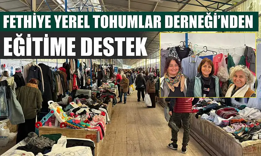 Fethiye Yerel Tohumlar Derneği'nden eğitime destek