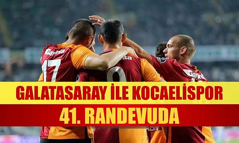 Galatasaray ile Kocaelispor, 41. randevuda