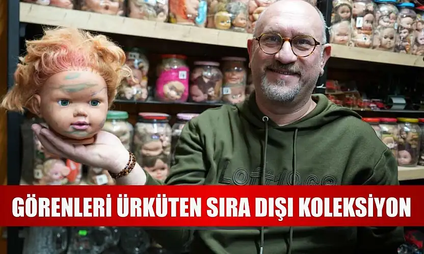 Görenleri ürküten sıra dışı koleksiyon