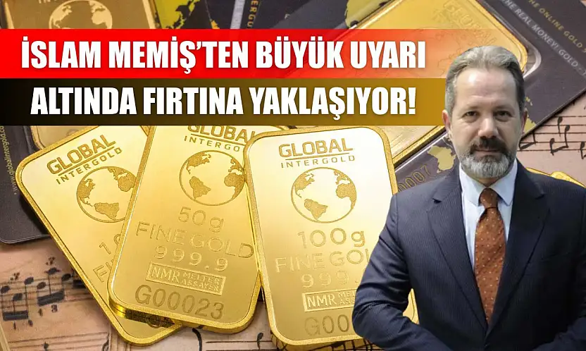 İslam Memiş'ten Büyük Uyarı, Altında Fırtına Yaklaşıyor!