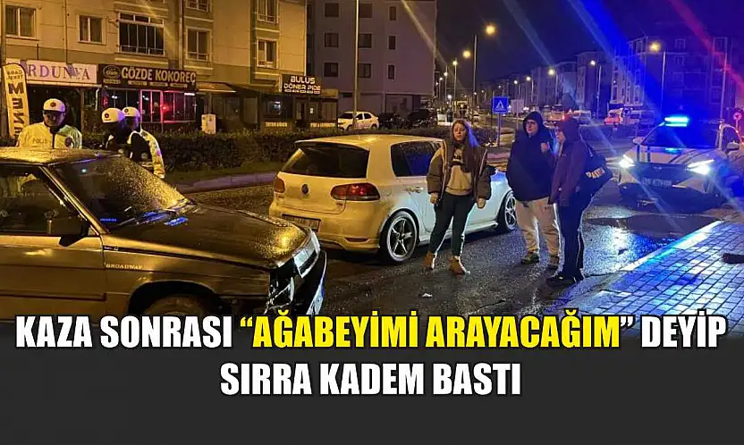 Kaza sonrası 'Ağabeyimi arayacağım' deyip sırra kadem bastı