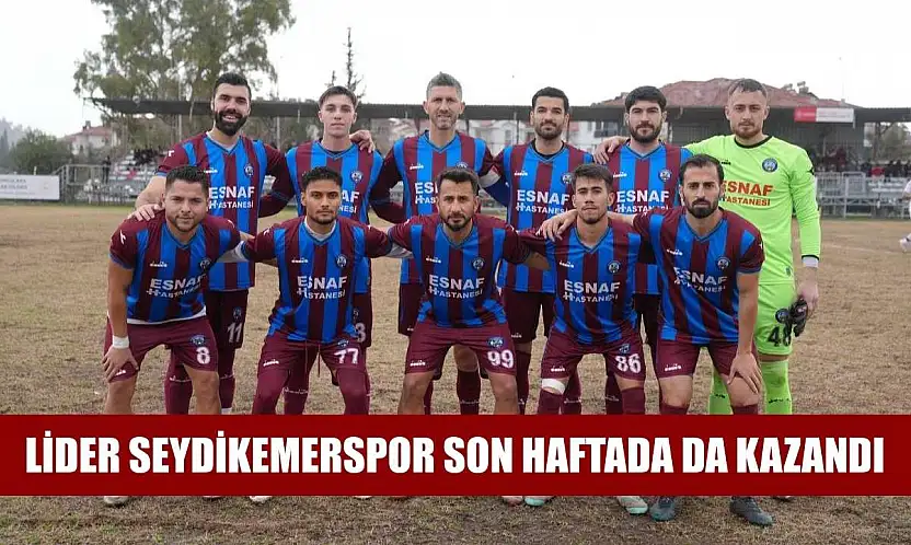 Lider Seydikemerspor Son Haftada Da Kazandı