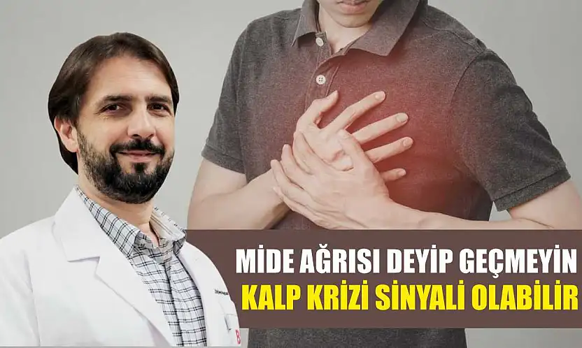 Mide ağrısı deyip geçmeyin: Kalp krizi sinyali olabilir