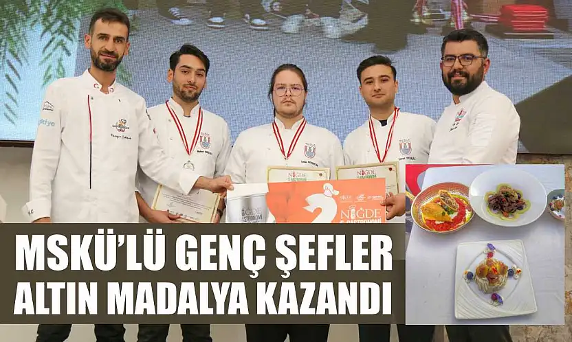 MSKÜ'lü Genç Şefler, Altın Madalya Kazandı